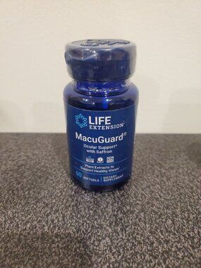 *Life Extension* Macuguard Ocular Support With Saffron 60 Softgels